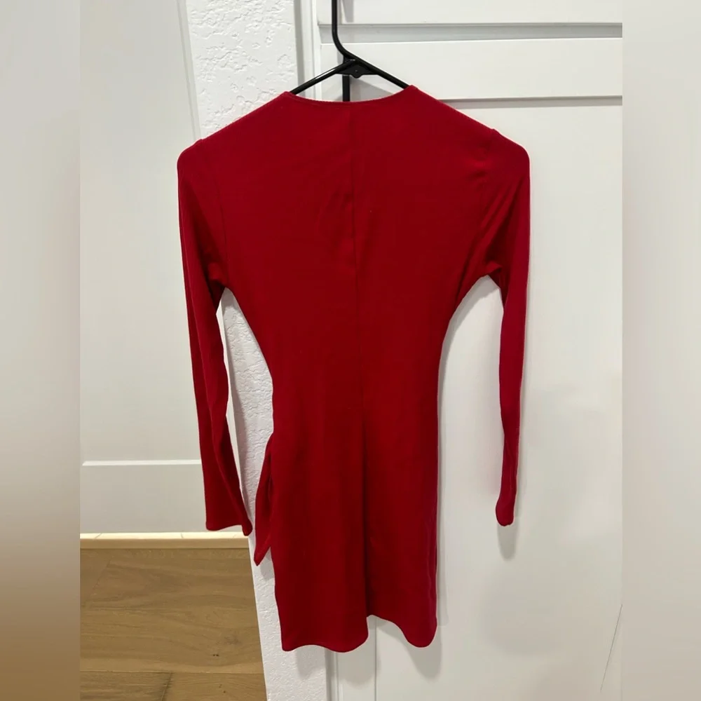 Reformation Red Mini Dress - Picture 4 of 6